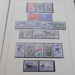 Collection timbres de France neufs 1946-1972 complet en album.