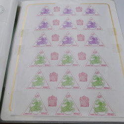 Lot massif de timbres de Monaco neufs et oblitérés en 6 albums.