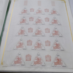 Lot massif de timbres de Monaco neufs et oblitérés en 6 albums.