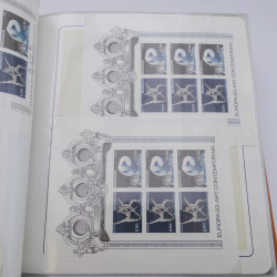 Lot massif de timbres de Monaco neufs et oblitérés en 6 albums.