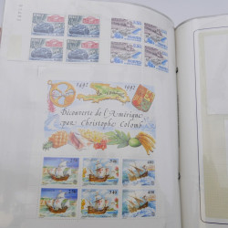 Lot massif de timbres de Monaco neufs et oblitérés en 6 albums.