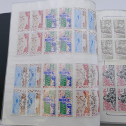 Lot massif de timbres de Monaco neufs et oblitérés en 6 albums.
