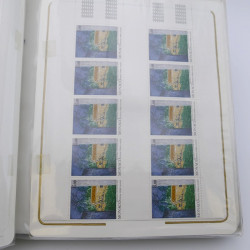Lot massif de timbres de Monaco neufs et oblitérés en 6 albums.