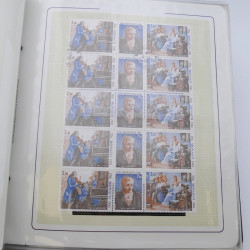 Lot massif de timbres de Monaco neufs et oblitérés en 6 albums.