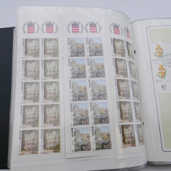 Lot massif de timbres de Monaco neufs et oblitérés en 6 albums.