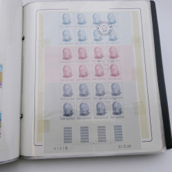 Lot massif de timbres de Monaco neufs et oblitérés en 6 albums.