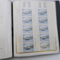 Lot massif de timbres de Monaco neufs et oblitérés en 6 albums.