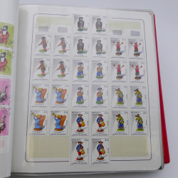 Lot massif de timbres de Monaco neufs et oblitérés en 6 albums.