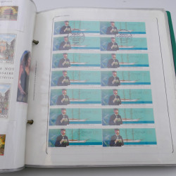Lot massif de timbres de Monaco neufs et oblitérés en 6 albums.