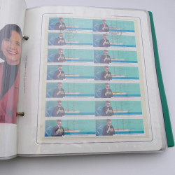 Lot massif de timbres de Monaco neufs et oblitérés en 6 albums.