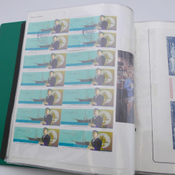 Lot massif de timbres de Monaco neufs et oblitérés en 6 albums.