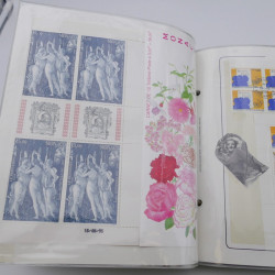 Lot massif de timbres de Monaco neufs et oblitérés en 6 albums.
