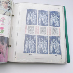 Lot massif de timbres de Monaco neufs et oblitérés en 6 albums.