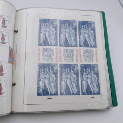 Lot massif de timbres de Monaco neufs et oblitérés en 6 albums.