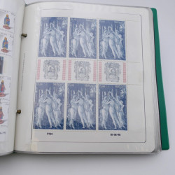 Lot massif de timbres de Monaco neufs et oblitérés en 6 albums.