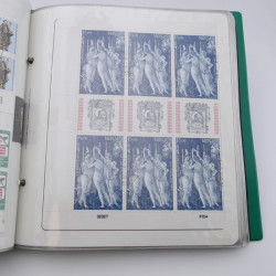 Lot massif de timbres de Monaco neufs et oblitérés en 6 albums.