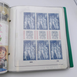 Lot massif de timbres de Monaco neufs et oblitérés en 6 albums.