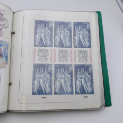 Lot massif de timbres de Monaco neufs et oblitérés en 6 albums.