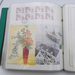 Lot massif de timbres de Monaco neufs et oblitérés en 6 albums.