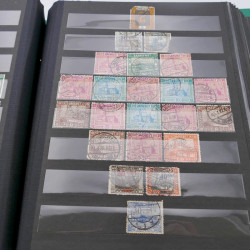 Lot massif de timbres d'Allemagne neufs et oblitérés en 6 albums.
