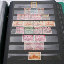 Lot massif de timbres d'Allemagne neufs et oblitérés en 6 albums.