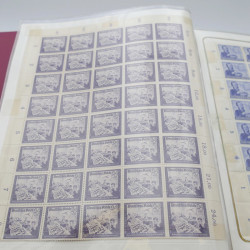 Lot massif de timbres d'Allemagne neufs et oblitérés en 6 albums.