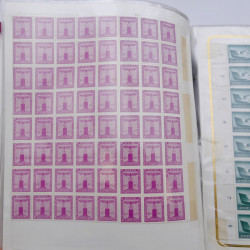 Lot massif de timbres d'Allemagne neufs et oblitérés en 6 albums.