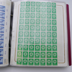 Lot massif de timbres d'Allemagne neufs et oblitérés en 6 albums.