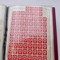 Lot massif de timbres d'Allemagne neufs et oblitérés en 6 albums.