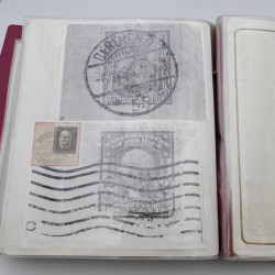 Lot massif de timbres d'Allemagne neufs et oblitérés en 6 albums.