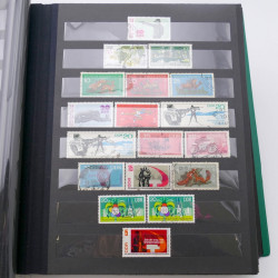Lot massif de timbres d'Allemagne neufs et oblitérés en 6 albums.