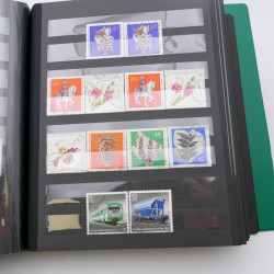 Lot massif de timbres d'Allemagne neufs et oblitérés en 6 albums.