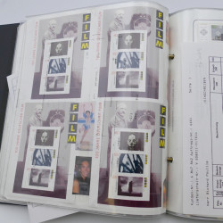 Lot massif de timbres d'Allemagne neufs et oblitérés en 6 albums.