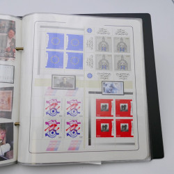 Lot massif de timbres d'Allemagne neufs et oblitérés en 6 albums.