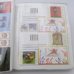 Lot massif de timbres d'Allemagne neufs et oblitérés en 6 albums.