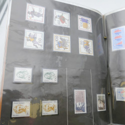 Lot massif de timbres d'Allemagne neufs et oblitérés en 6 albums.