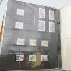 Lot massif de timbres d'Allemagne neufs et oblitérés en 6 albums.