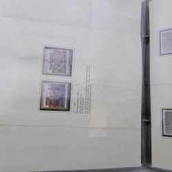 Lot massif de timbres d'Allemagne neufs et oblitérés en 6 albums.