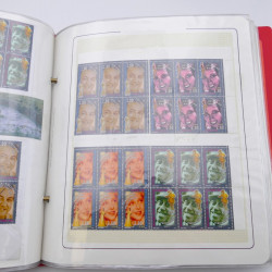 Collection timbres commémoratifs de France neufs et oblitérés.