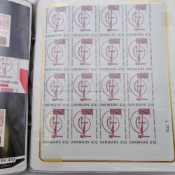 Collection timbres commémoratifs de France neufs et oblitérés.
