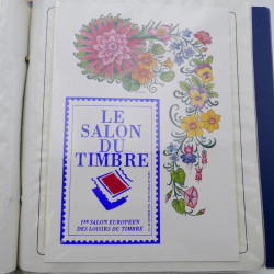 Collection timbres commémoratifs de France neufs et oblitérés.