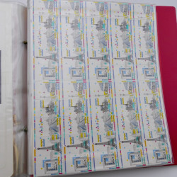 Collection timbres commémoratifs de France neufs et oblitérés.