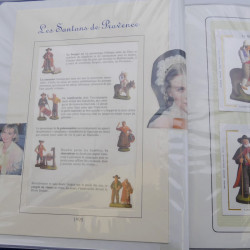 Collection timbres commémoratifs de France neufs et oblitérés.
