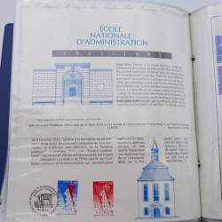 Collection timbres commémoratifs de France neufs et oblitérés.