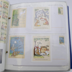 Collection timbres commémoratifs de France neufs et oblitérés.