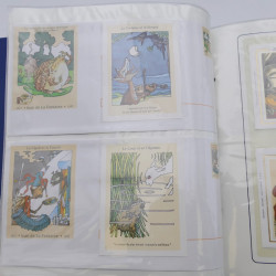 Collection timbres commémoratifs de France neufs et oblitérés.