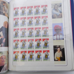 Collection timbres commémoratifs de France neufs et oblitérés.