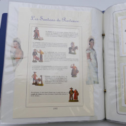 Collection timbres commémoratifs de France neufs et oblitérés.