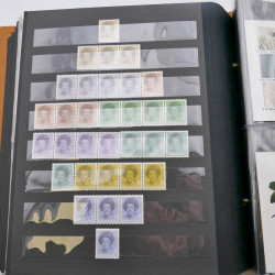 Lot de timbres de Pays-Bas neufs et oblitérés en 2 albums.