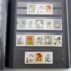 Lot de timbres de Pologne neufs et oblitérés en 2 albums.